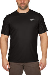 Milwaukee ww ss bl l t-shirt workskin™ warm weather short sleeve black l - 4932493065 - afbeelding 1