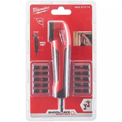 Milwaukee accessoires shw cd rechte hoek accessoire - 11pc - 4932471274
