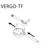 Minoura transportstandaard vergo-tf steekasadapter - afbeelding 2