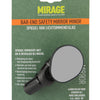 Mirage Spiegel Met Plug Minor Bar-End Links Rechts Zwart