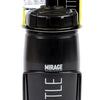 Mirage Bidon met houder 600 ml zwart