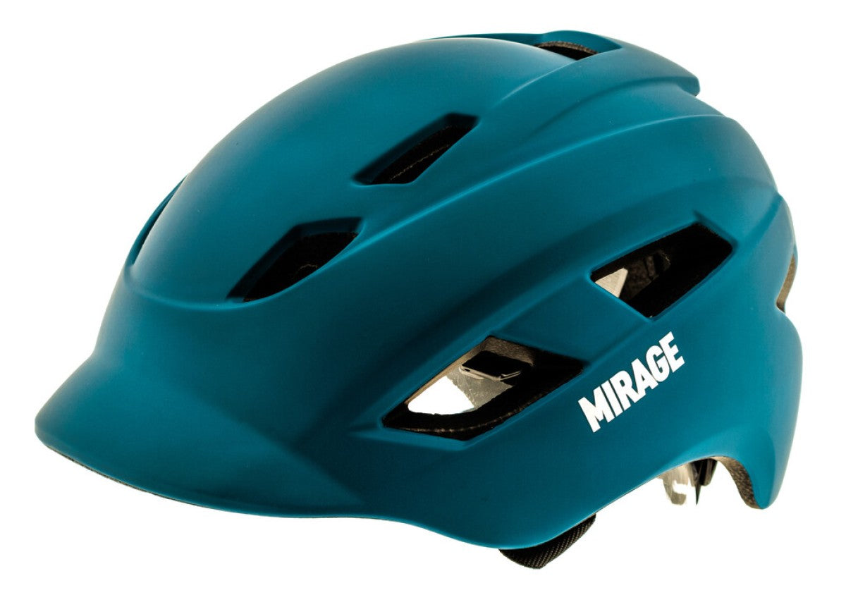 Mirage urban helm e-bike led 55-58cm mat blauw