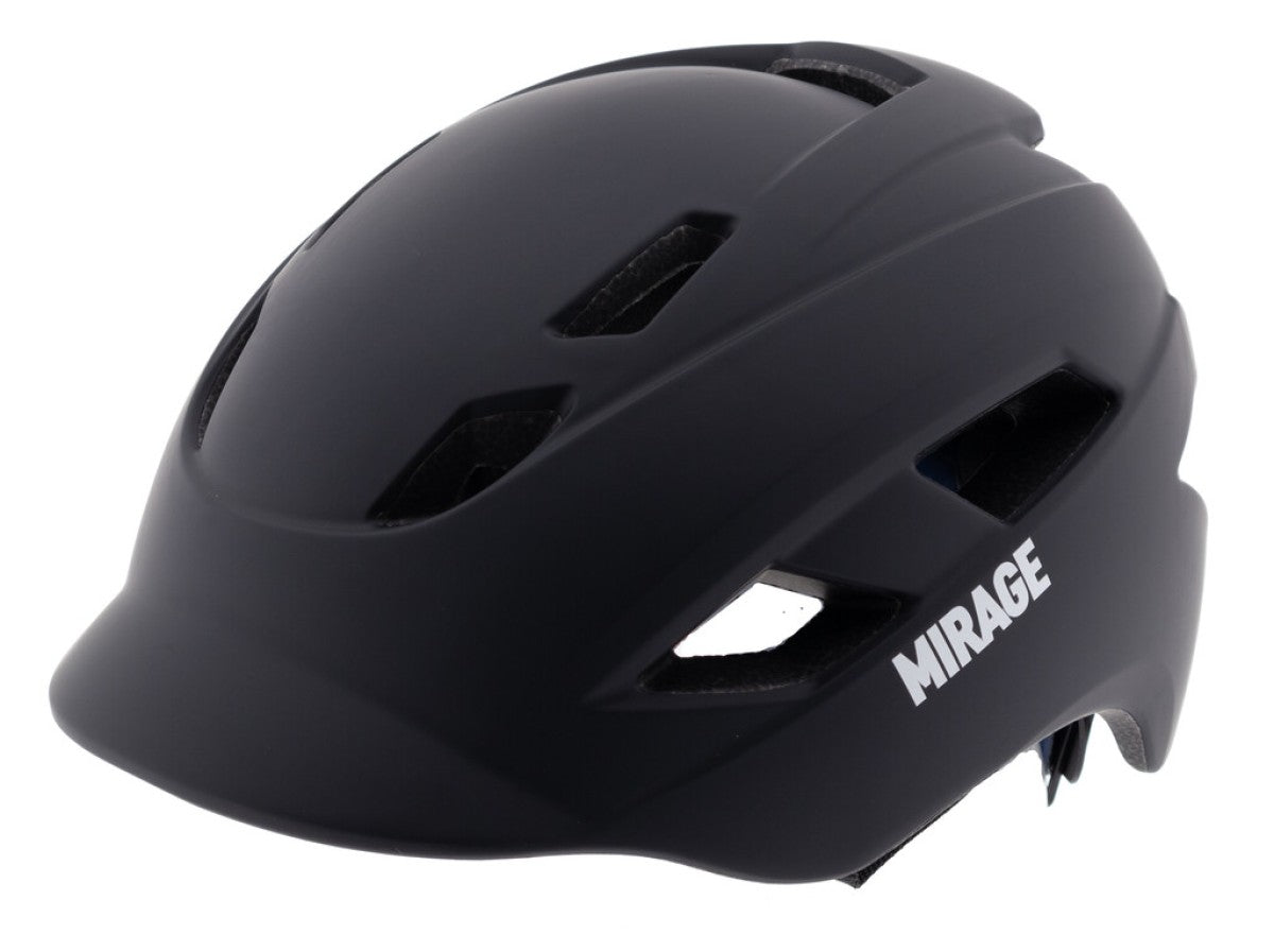 Buzaglo mirage urban helm e-bike led 55-58cm mat zwart