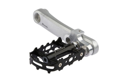 Mirage crankverkorters met rvs bouten aluminium t6 zilver