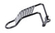 Derailleurbeugel + raster ATB zwart 2865502