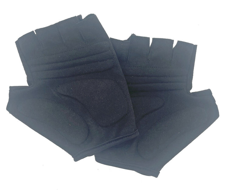 Mirage handschoen lycra + gel, maat l, zwart zwart