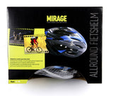 Mirage helm l 58-62 zilver zwart wit - afbeelding 2