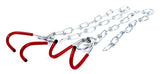 Set ophanghaken met ketting geplastificeerd - afbeelding 1