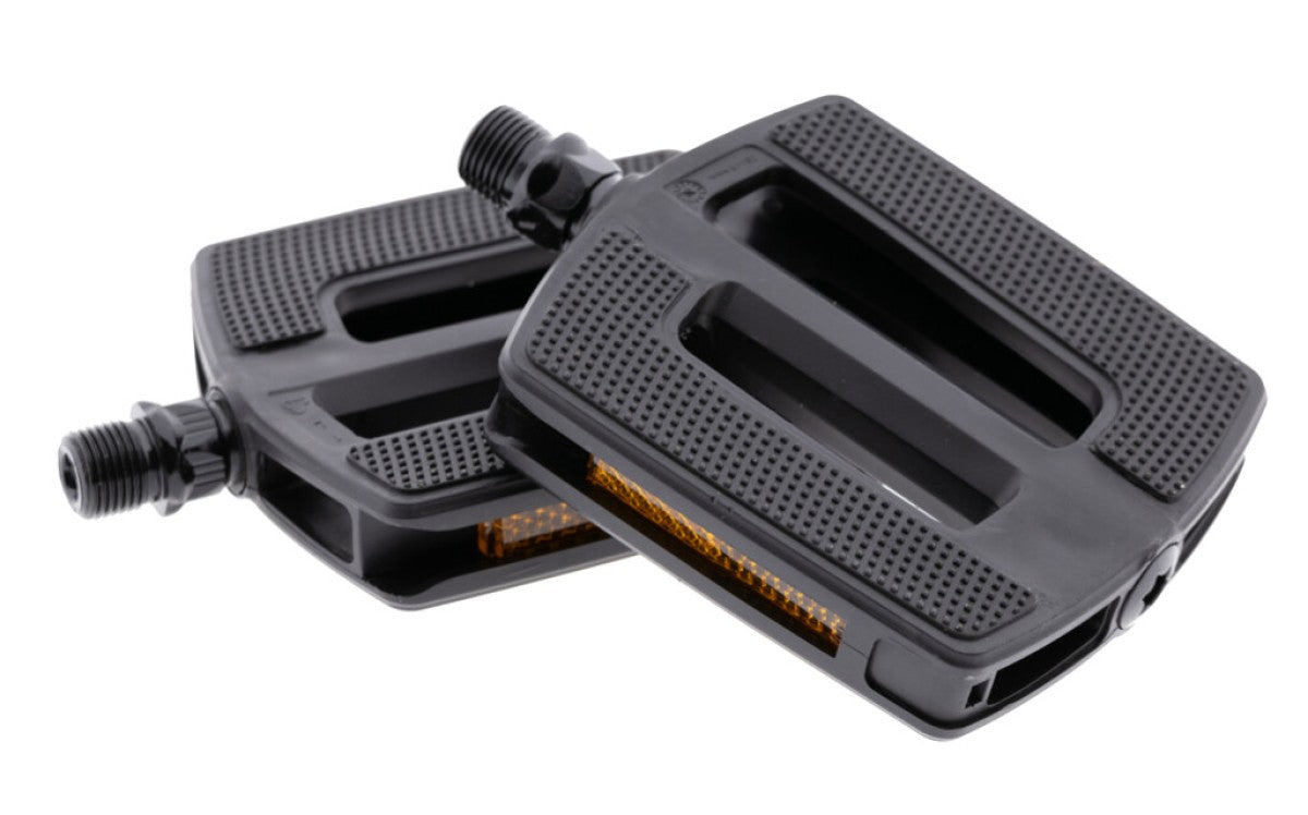 Mirage pedalen tour ebike multigrip kunststof rubber zwart