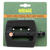 Mirage pedalen tour ebike multigrip kunststof rubber zwart
