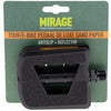 Mirage pedalen tour ebike deluxe kunststof sandpaper zwart