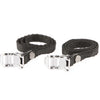 Mirage pedaalriemen 450mm nylon, zwart