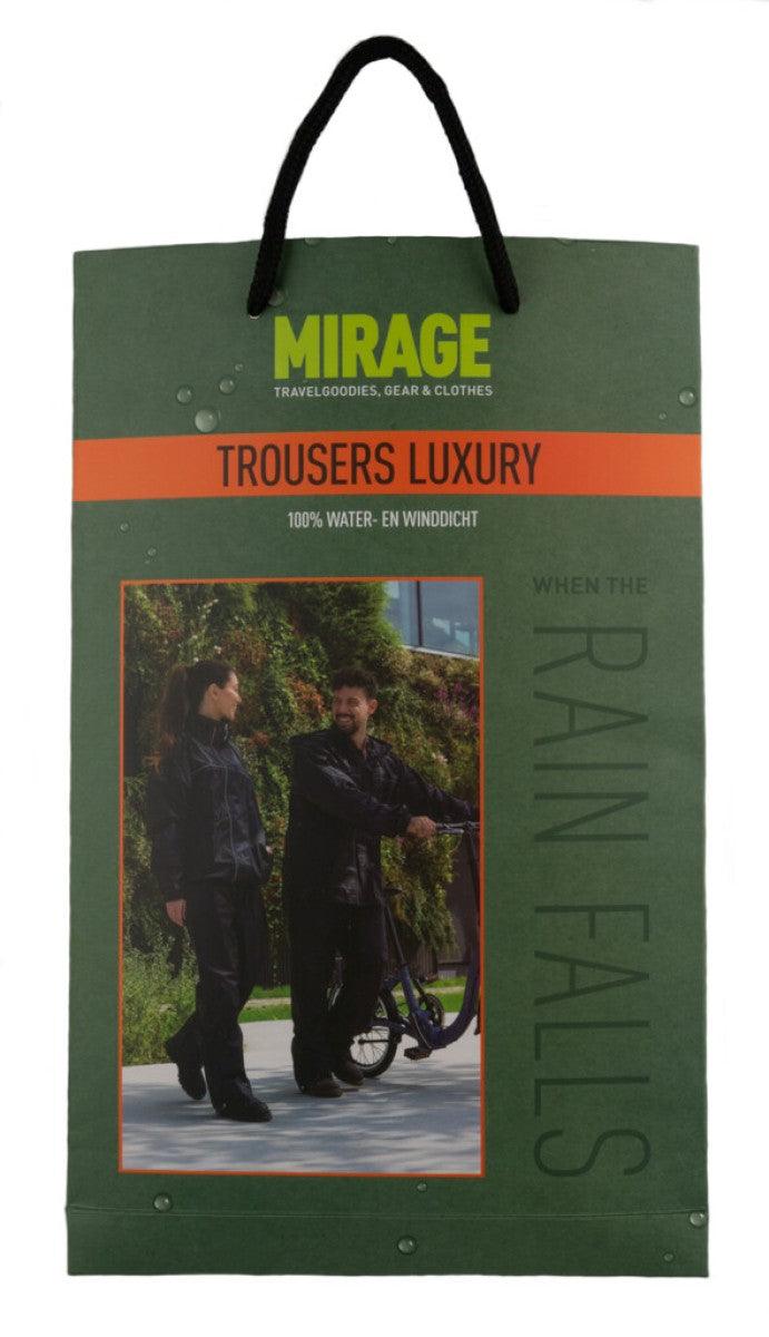 Regenbroek Mirage XL zwart