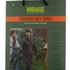 Mirage regenbroek rainfall trouser soft touch - maat m - earl grey