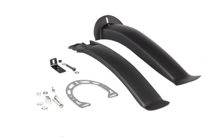 Alpina mirage spatbordenset 20“ kunststof, zwart