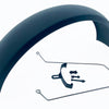 Mirage spatbord set 20 fatbike incl. bevestiging - zwart