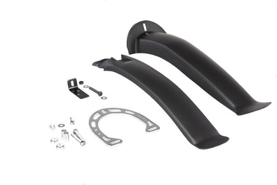 Alpina mirage spatbordenset 24“ zwart