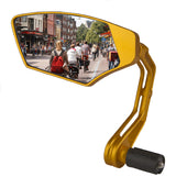 Mirage spiegel barend first class,dimmend glas, goud, links - afbeelding 1