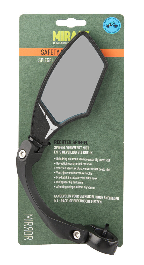 Mirage Spiegel zwart rechts de luxe