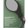 Mirage Stuurspiegel links 9 cm zwart