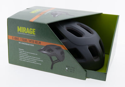 Buzaglo mirage tour mtb helm 55-58cm, nta, mat grijs