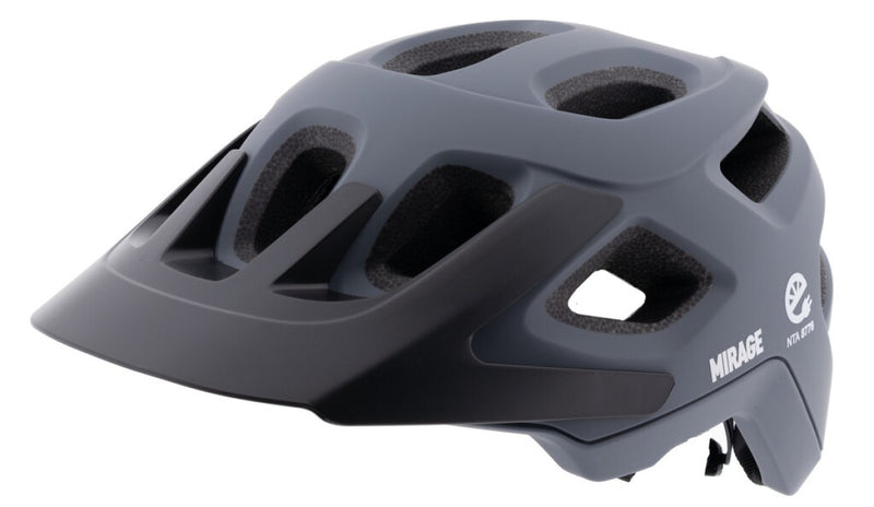 Buzaglo mirage tour mtb helm 58-61cm, nta, mat grijs