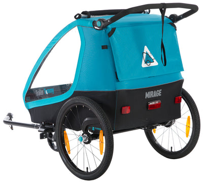 Mirage Tommy Kinderfietskar - Aluminium frame, wielvering, 3-punts gordel, blauw, 2021