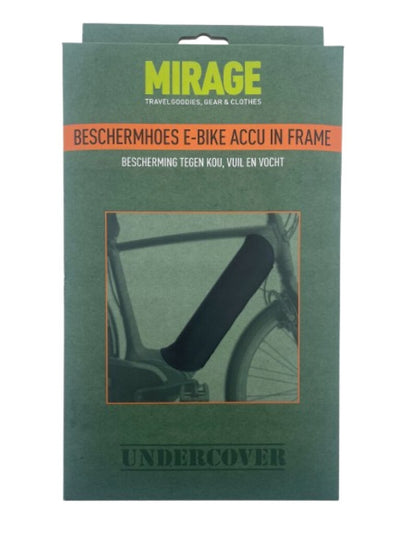 Mirage neopreen beschermhoes e-bike accu in frame (tegen kou, vuil en vocht)