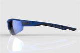 Mirage Zonnebril Sport met 3 paar lenzen blauw zwart - afbeelding 2
