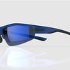 Mirage Zonnebril Sport met 3 paar lenzen blauw zwart