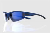 Mirage Zonnebril Sport met 3 paar lenzen blauw zwart - afbeelding 3