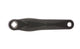 Miranda crank links Alfa-1 170mm zwart gecoat