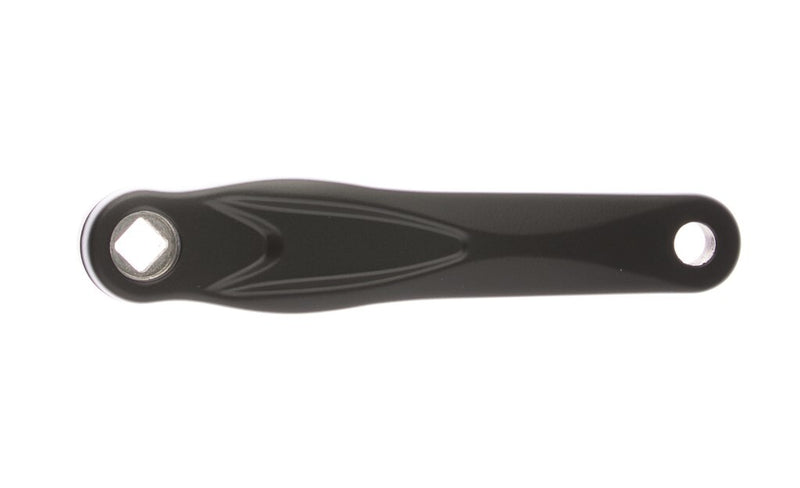 Miranda crank links Alfa-1 170mm zwart gecoat