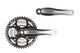 Miranda  beta 3r+ crankstel 22 32 42t zwart zilver