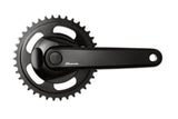 Miranda  delta crankstel 38t +disc 9.5cm zwart - afbeelding 1