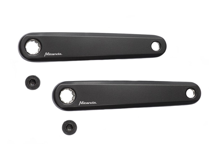 crankset e-bike Delta Bosch 170 mm zwart
