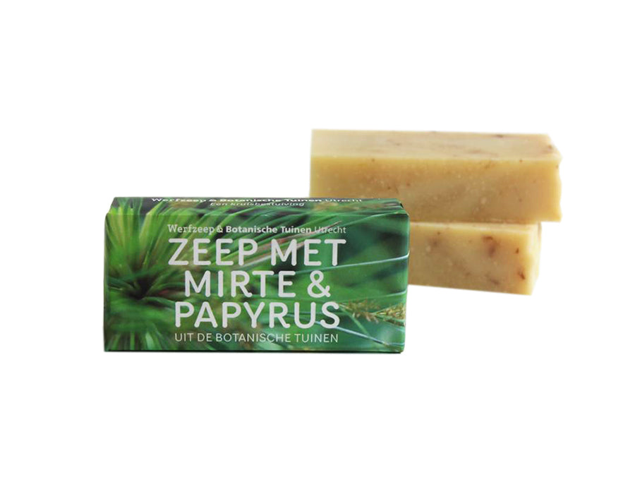 Werfzeep - botanische tuinen - mirte papyrus