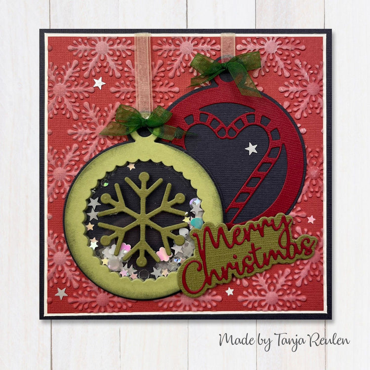 Nellie's choice • stencil snowflakes