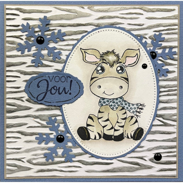 Nellie's choice • stencil zebra