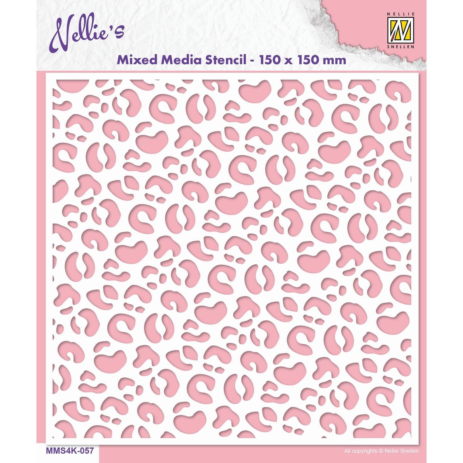 Nellie's choice • stencil leopard