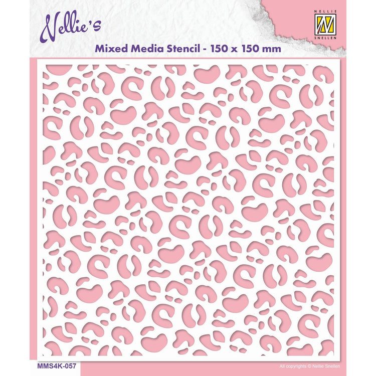 Nellie's choice • stencil leopard