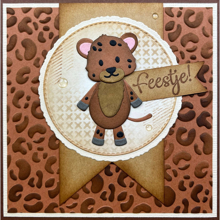 Nellie's choice • stencil leopard