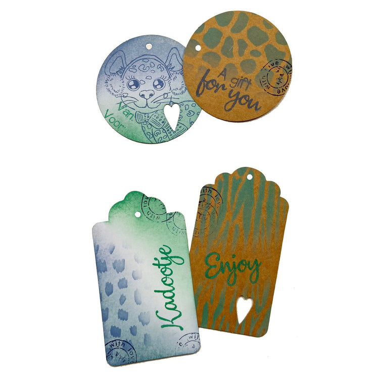 Nellie's choice • stencil animal prints