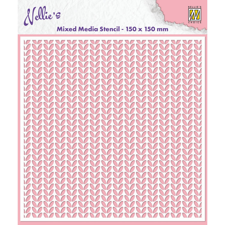Nellie's choice • stencil knitting