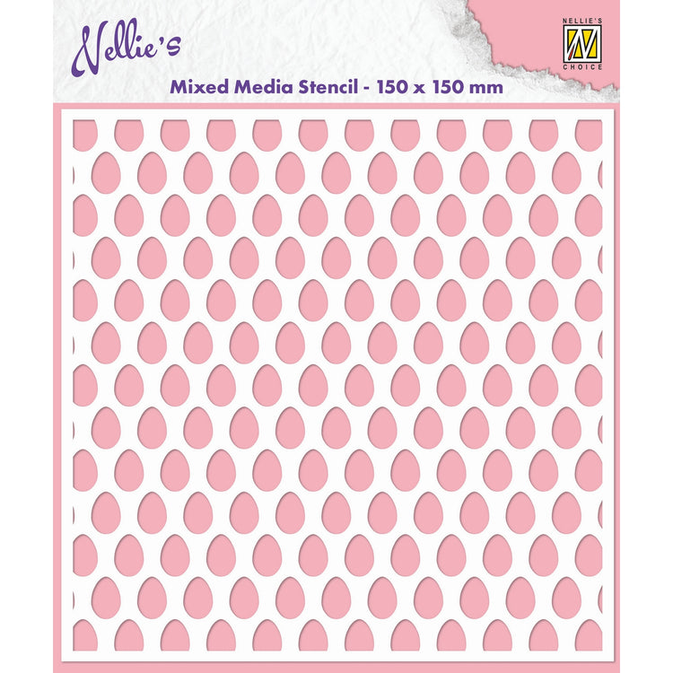 Nellie's choice • stencil eggs