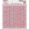 Nellie's choice • sjabloon chevron 15x15cm