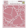 Nellie's choice • sjabloon verfdruppels 15x15cm