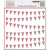 Nellie's choice • sjabloon vlaggetjes 15cmx15cm