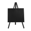 Merkloos securit • mini tripod tafel krijtbord lacquered black
