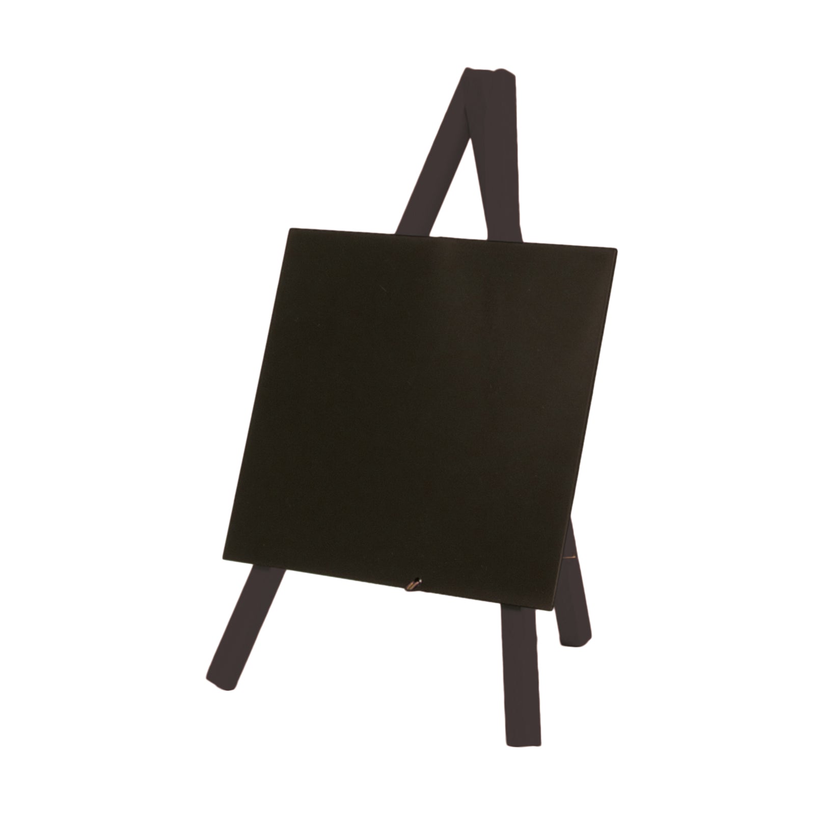 Merkloos securit • mini tripod tafel krijtbord lacquered black